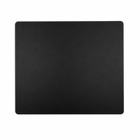 Tapis de souris en verre trempé de haute qualité, surface gravée, anti-empreintes digitales, anti-rayures, dessin animé, 2 mm, pour jeux