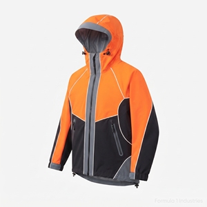 High Visibility 3mm <b>Reflective</b> Piping Men's Windbreaker <b>Jacket</b> Lightweight Waterproof Hooded Outdoor Athletic <b>Running</b> Activewear - Product Image 1