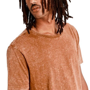 Camisetas Básicas para Hombre, Tejido de Algodón Suave y Transpirable, Cuello Redondo, Ajuste Cómodo, Ropa Casual de Verano, Estilo Diario - Product Image 5