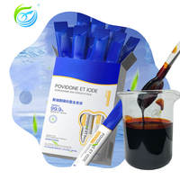 Solution de povidone-iode PVPI de haute qualité, livraison rapide, povidone-iode liquide à 10 %, CAS n° 25655-41-8, PVP-I
