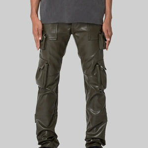 Pantalones de Cuero para Hombre, Venta al Por Mayor, Fabricados en Fábrica 2026, Hechos con Cuero de la Mejor Calidad - Product Image 1