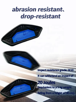 Tersedia stok, panel instrumen motor multifungsi, speedometer, takometer untuk Zipp VZ5 125 Motomel Skua Adventure Rocket HOUND