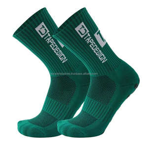 Calcetines Deportivos al Por Mayor con Diseño de Cinta Adhesiva, Calcetines de Fútbol Antideslizantes, Calcetines de Baloncesto Personalizados, Absorbentes de Sudor y Transpirables para Hombre - Product Image 3