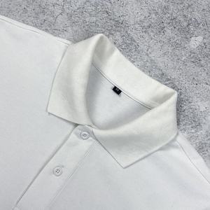 <b>Small</b> Embroidery <b>Chest</b> Logo Polo Shirt for Men Streetwear Wholesale Casual Wear Short Sleeves Down Collar Men's Polo Shirts - Product Image 6