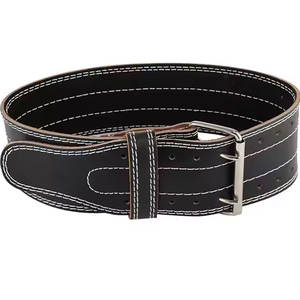 Cinturón de soporte para entrenamiento de fuerza y levantamiento de pesas, diseño ancho, soporte lumbar para entrenamiento con pesas - Product Image 1