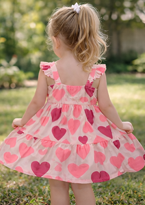 Robe en coton imprimée pour enfants, douce et respirante, tenue décontractée d'été pour filles, au meilleur prix - Product Image 2