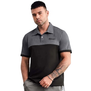 Camiseta Polo de Manga Corta para Hombre, 100% Algodón, Transpirable, Diseño Sólido Informal, Tallas Grandes, Logotipo Bordado - Product Image 3