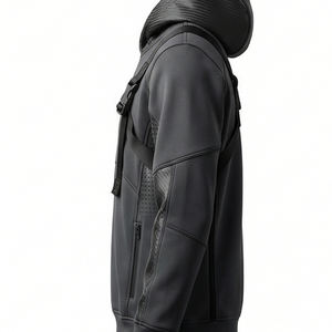 Sudadera con Capucha Térmica de Forro Polar para Invierno, Chaqueta Cortavientos para Gimnasio, Ropa Deportiva para Yoga y Calentamiento, Proveedor de Fábrica - Product Image 4