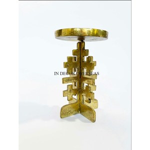 Most Fancy Unique Designer High Grade Gold Plated Premium Quality Metal Made Luxury <b>Candle</b> <b>Stick</b> Holder Table Centerpiece Decor - Product Image 2