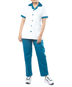 Uniformes Médicos Personalizados 2026, Conjuntos de Uniformes Quirúrgicos Transpirables de Spandex Unisex, Uniformes de Enfermería para Hospital - Product Image 2