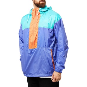 Veste pour homme respirante, coupe-vent, imperméable, avec logo personnalisé, nouvelle mode, pour la pêche et la course à pied, grandes tailles - Product Image 1