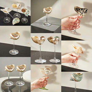 Cadeau créatif Coupe en coquillage naturel adaptée au mariage Cadeau de demoiselle d'honneur Cadeaux souvenirs de la Saint-Valentin - Product Image 4