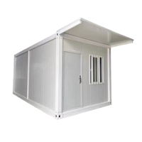 Maison préfabriquée en conteneur extensible de 20 pieds ou 40 pieds, bureau pliable, maisons modulaires pliantes à vendre