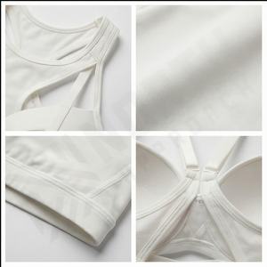 Sujetador acolchado para mujer 4168, ropa interior de pecho envolvente de encaje sin costuras de talla grande, Copa fija de una pieza, sin anillo de acero, chaleco Push Up Bra - Product Image 4