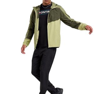 แจ็กเก็ตกันลมพิมพ์ลายโพลีเอสเตอร์ออกแบบโลโก้ได้ตามต้องการสำหรับผู้ชายเสื้อกีฬากลางแจ้ง - Product Image 3