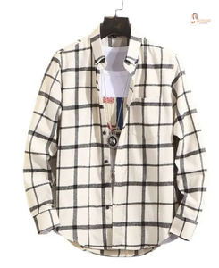 Nouvelle chemise décontractée ajustée à manches longues pour homme, en coton Oxford respirant 100 %, idéale pour la natation - Product Image 1