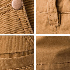 Customize with Zipper Pocket <b>Waterproof</b> Elastic Waist Woven Casual Breathable Soft Fabric Summer <b>Cargo</b> Shorts Workout <b>Pants</b> - Product Image 2