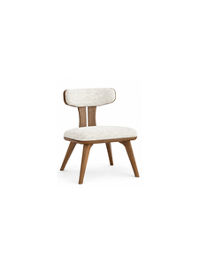 Fauteuil de salon moderne rembourré avec pieds en bois, dossier solide, design mi-siècle, mobilier ergonomique pour la maison - Product Image 2