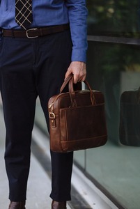 Wholesale Supply Compact Leather Laptop <b>Bag</b> for Daily Office Work Travel Lightweight <b>Bag</b> Available at Affordable Price - Product Image 3