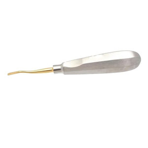 Élévateur de racine premium en acier inoxydable, instrument d'extraction dentaire, poignée ergonomique, outil de chirurgie pour le retrait des dents, usage professionnel - Product Image 1
