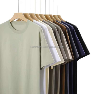 Camiseta de Algodón Ligera para Hombre de Alta Calidad, Suave, Cómoda, Transpirable, Elegante, Informal, para Uso Diario, Verano, Fabricante al por Mayor - Product Image 6