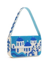 Sac à main en coton perlé fait main, sac à bandoulière brodé, sac à rabat multicolore pour usage quotidien, fêtes et voyages - Product Image 4
