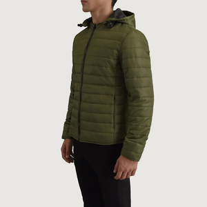 Winter Outdoor Unisex Puffer Jacket Warm Quilted <b>Bubble</b> <b>Coat</b> Lightweight Packable Hooded Windproof Fashion Casual 100% Nylon - Product Image 6