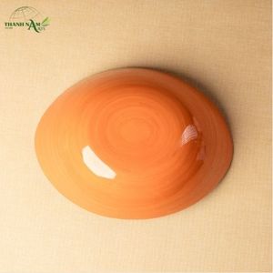 Bol en bambou jetable minimaliste et écologique, pressé naturellement, avec revêtement de couleur personnalisé pour le service alimentaire - Product Image 6