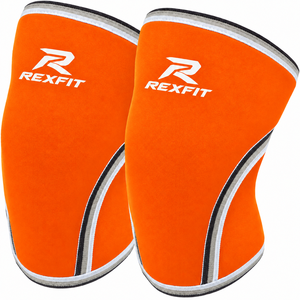 Genouillères personnalisées avec logo pour squats intensifs, musculation, entraînement en salle de sport, fitness, sports – Fabricant OEM ODM en gros - Product Image 1
