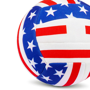 Ballon de football d'entraînement pour enfants Arqen Industries, drapeau américain, en mousse, tissu interlock, utilisation intérieure/extérieure - Product Image 2