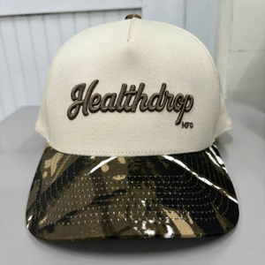 Gorras de Béisbol Clásicas de 5 Paneles con Logotipo Bordado en 3D, Gorras Unisex de Algodón para Exteriores, Fabricadas en Vietnam - Product Image 1