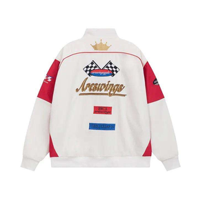 Chaqueta Universitaria Personalizada Ecológica para Hombre |   Fundas Personalizadas Sostenibles |   Chaqueta Universitaria de Lana Reciclada - Product Image 3