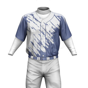2026 Trendy Baseball Uniform Set With Customized Name And Logo <b>On</b> Jersey For Team Training And Matches - Product Image 5