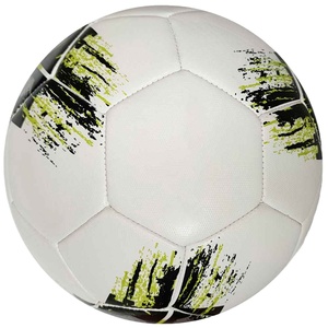 ผู้ผลิตมืออาชีพ ลูกฟุตบอลคุณภาพพรีเมียม ยางบุภายในคุณภาพสูง รักษาแรงลมได้ดี โลโก้พิมพ์ลายคลาสสิก - Product Image 2