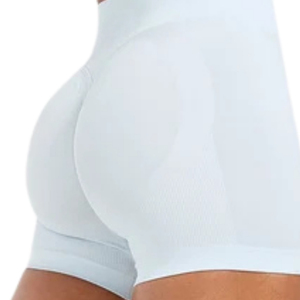 Shorts de sport sans couture pour femmes, taille haute, extensibles, pour la course, le yoga, le cyclisme et l'entraînement – Fournisseur de vêtements de sport - Product Image 5