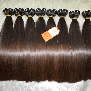 Best Quality 8 Inches Soft Weave Virgin Remy <b>Hair</b> Extensions Wholesale Price Vietnamese <b>Hair</b> Vendors - Product Image 1