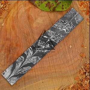Premium Quality Damascus Blank Billets Factory Direct Supply In Stock Damascus Blank Billets - Product Image 5