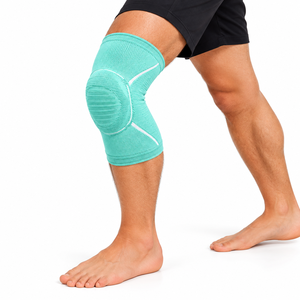 Genouillères de sport pour hommes et femmes, pour la gym, le fitness, la course, l'entraînement, la randonnée, protection flexible, durable, antidérapante, OEM ODM - Product Image 1