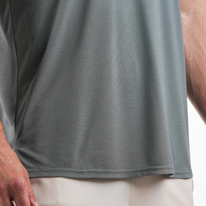 Nouveautés 2026 : Ensemble 2 pièces T-shirt et short pour homme, 100 % coton, tissé, respirant, séchage rapide, coupe oversize, idéal pour l'été - Product Image 3