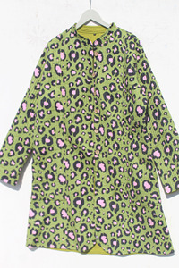 <b>Quilted</b> Jackets Cotton Floral Bohemian Style Fall all season Jacket Coat Streetwear Boho <b>Quilted</b> Reversible Jacket - Product Image 2