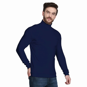 Pull à col roulé pour homme OEM, tricoté sur mesure, en acrylique et mélange de laine, coupe classique - Product Image 4