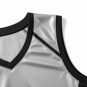 Ensemble de maillots et shorts de basket-ball personnalisés OEM avec logo, séchage rapide, respirant, pour tournois de basket-ball - Product Image 5