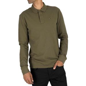 Vente en gros OEM Polo pour hommes à manches longues à la mode 100% coton Meilleure vente Orienté vers l'exportation de haute qualité Logo personnalisé - Product Image 4