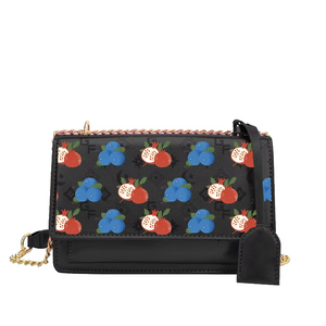 Bolso bandolera multifuncional para mujer, de marca privada al por mayor, con diseño de correa de hombro metálica y forma cuadrada pequeña. - Product Image 1