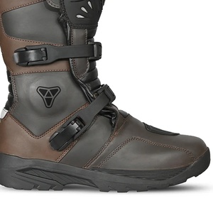 Bottes de moto unisexes, grande taille, imperméables, respirantes, coupe-vent, en cuir, bottes de course, faible MOQ - Product Image 4