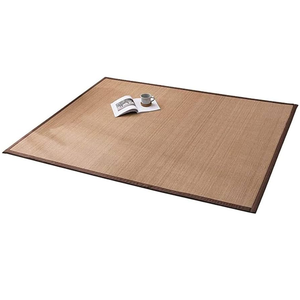 Tapis d'été vietnamien en rotin et bambou, fait main, lavable, antidérapant, doux pour la peau, épais et moelleux, pour aire de jeu des enfants - Product Image 2
