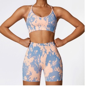 Custom Wholesale Fitness Clothes For Gym Wear Women Sets <b>Yoga</b> <b>Jackets</b> Workout Leggings Sports Bra Top Sportswear Sets - Product Image 1