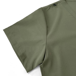 Unisex Pure Cotton <b>Nurse</b> <b>Scrub</b> Uniform Set Breathable Hospital Apparel with Sweat-wicking Properties Knitted Fabric - Product Image 4