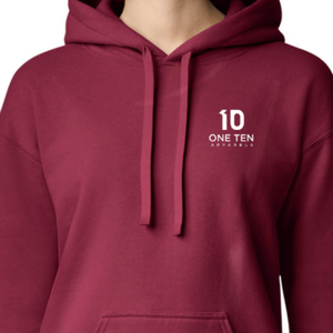 เสื้อฮู้ด Hammer Maxweight สำหรับผู้ใหญ่ สีแดงโกเมน พรีเมียม เนื้อผ้าหนา สำหรับผู้หญิง เสื้อผ้าสตรีทแวร์แบบสั่งทำ - Product Image 4