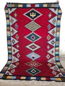 พรมถักมือทำด้วยมือทำด้วยผ้าขนสัตว์แบบถักมือสำหรับห้องนั่งเล่นโรงแรมปรับแต่งขนาดได้ - Product Image 2